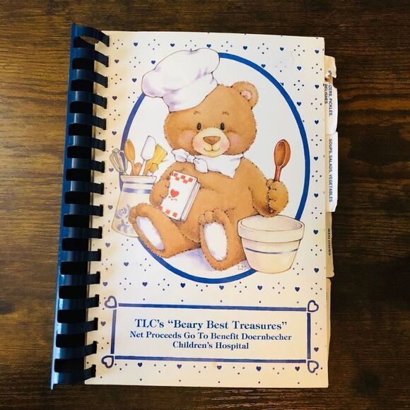 Vintage Cookbook "Beary Best Treasures" - Picture 1 of 7
